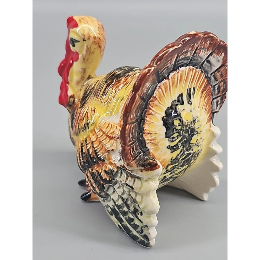 Vintage Rossini Large Ceramic Turkey Shaker, Japan, Salt Pepper Shaker